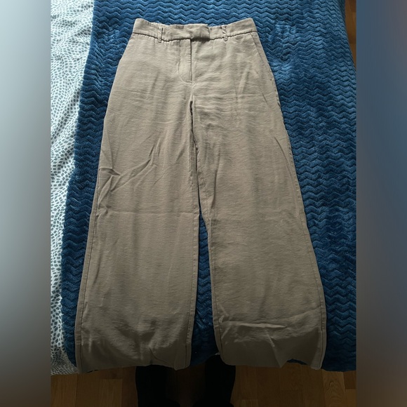 Brown pants wide leg mango - Picture 2 of 6